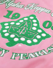 Load image into Gallery viewer, ALPHA KAPPA ALPHA WOOL JACKET PINK/GREEN