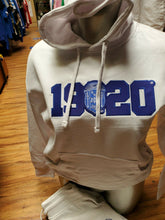 Load image into Gallery viewer, ZETA PHI BETA SORORITY JOGGING SUITE SET WHITE ZETA PHI BETA 2PC JOGGER SET