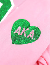 Load image into Gallery viewer, ALPHA KAPPA ALPHA LONG SLEEVE TEE PINK
