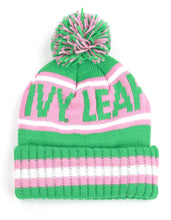 Load image into Gallery viewer, ALPHA KAPPA ALPHA Stylish Embroidered 100% Heavy Acrylic Beanie Hat
