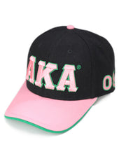 Load image into Gallery viewer, ALPHA KAPPA ALPHA CAP BLACK
