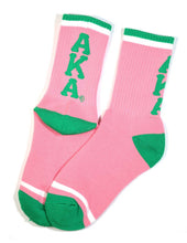Load image into Gallery viewer, ALPHA KAPPA ALPHA SOCKS PINK
