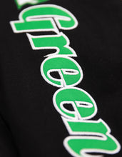 Load image into Gallery viewer, ALPHA KAPPA ALPHA VARSITY RACING TWILL JACKET BLACK 100% COTTON
