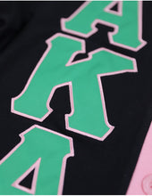 Load image into Gallery viewer, ALPHA KAPPA ALPHA SEQUIN CARDIGAN BLACK
