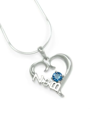 Zeta Phi Beta Sterling Silver Chain Necklace Divine 9 Sorority Necklace